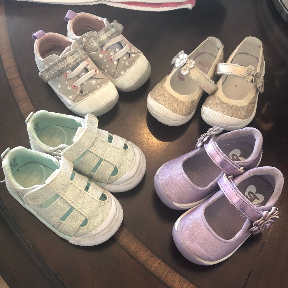 See Kai Run and Stride Right toddler girls shoes